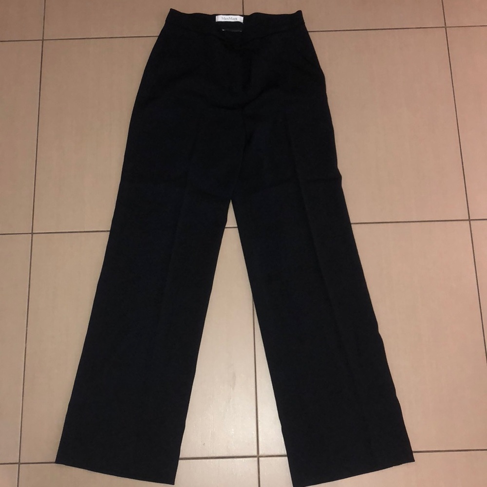 Max Mara Womens Wool Pants